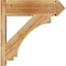 Ekena Millwork Imperial Rough Sawn Arts and Crafts Outlooker, Western Red Cedar, 8"W x 26"D x 26"H OUT08X26X26IMP03RWR - alternate 2
